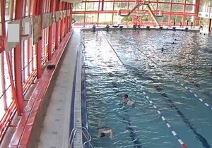    Krytý bazén v Ostravě-Porubě. 
