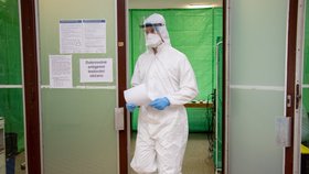 Testování na koronavirus ve Fakultní nemocnici Ostrava