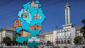 Velká Ostrava vznikla v roce 1924 sloučením sedmi obcí.