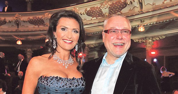 Zdeněk Bakala s manželkou Michaelou Maláčovou.