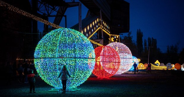 V Ostravě se můžete vydat na světelnou cestu do vesmíru.