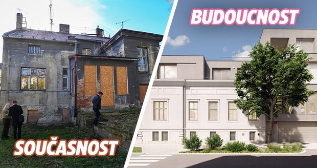 Chátrající historická vila z roku 1896 na rohu Dvořákovy a Přívozské ulice v Ostravě se konečně dočká rekonstrukce.