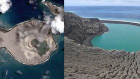 Nedaleko ostrova Tonga v Pacifiku se objevil nový ostrov, síle oceánu odolává už 4 roky.