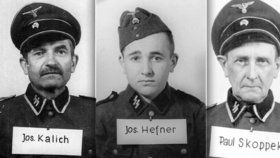 Toto jsou tváře vrahů z Osvětimi. Mezi zrůdnými dozorci byli také Češi.