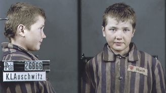 Děti zavražděné nacisty: Jedinečné kolorované snímky, které mají připomenout oběti holocaustu