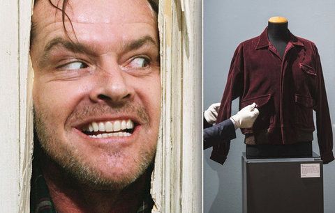 Nicholsonova bunda z Osvícení se vydražila za půl milionu: Dražily se i další předměty z Kubrikových filmů