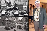 Americký veterán střílel a přitom fotil: Unikátní snímky z osvobození Plzně v roce 1945