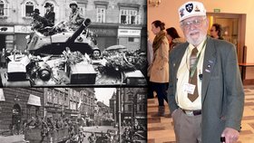 Jako seržant americké armády nafotil James Duncan (87) v květnu 1945 zhruba 100 fotografií z osvobozování Plzně a západních Čech.