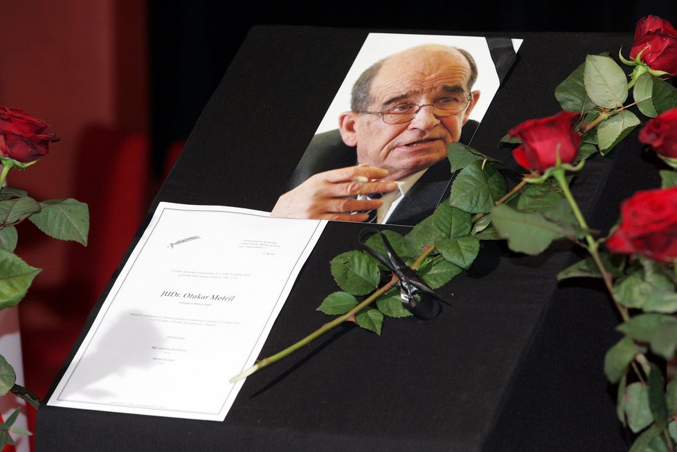 Někdejší ombudsman Otakar Motejl zemřel 9. května 2010 ve věku 77 let.