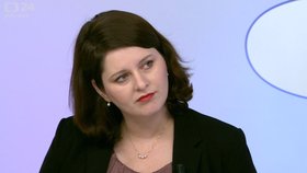 Ministryně práce a sociálních věcí Jana Maláčová (ČSSD) v pořadu Otázky Václava Moravce (23.8.2020)