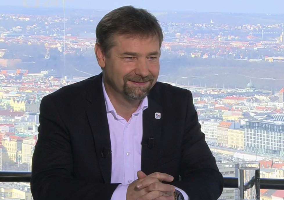 Otázky Václava Moravce: Radek Koten (SPD)