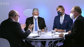 Otázky Václava Moravce: Adam Vojtěch, Miloslav Ludvík a Vlastimil Válek (31.10.2021)