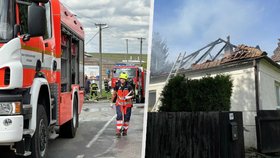 Na Prostějovsku vybuchl dům, jeho majitel explozi podlehl.