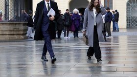 Oto Klempíř coby adept Motoristů na ministra kultury na Pražském hradě (8.12.2025)