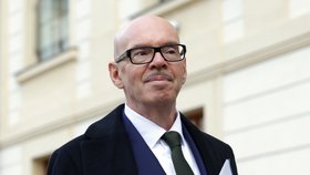 Oto Klempíř coby adept Motoristů na ministra kultury na Pražském hradě (8.12.2025)