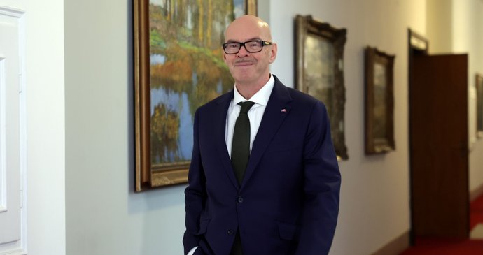 Ministr kultury Oto Klempíř (za Motoristy)