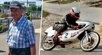 Legendární motocyklista Otto Krmíček (†93): Teď už závodí v nebi!