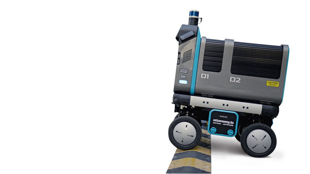 Doručovací robot Ottobot si poradí s nejčastějšími městskými překážkami