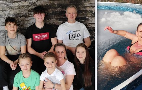 Otužilá máma s pěti dětmi na distanční výuce Jarka Loukotová (48): Denně musím do bazénu! 