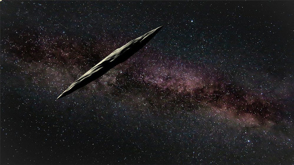 &#39;Oumuamua nyní míří ven ze sluneční soustavy