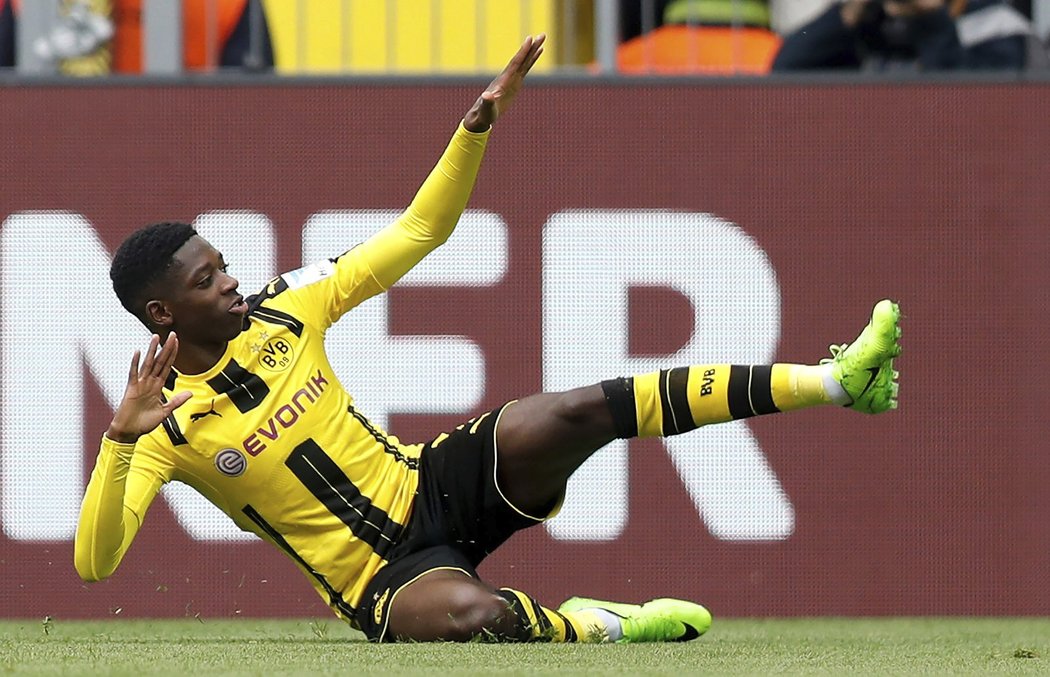 Záložník Borussie Dortmund Ousmane Dembele