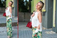 Styl podle celebrit: Oblečte trendy palazzo kalhoty jako slovenská modelka