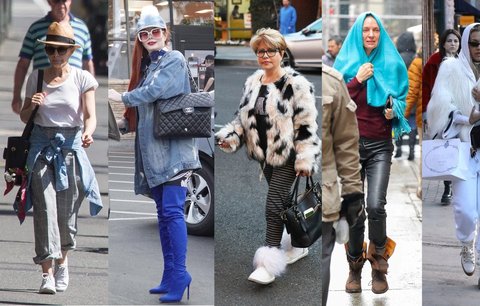 Nejhorší outfity týdne: Neupravená Kylie Minogue,  Uma Thurman se šálou přes hlavu