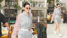 Styl podle celebrit: Pruhy, pruhy a zase pruhy! Podle Kendall Jenner