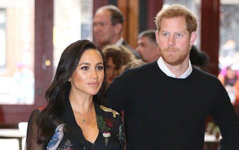 Meghan Markleová a princ Harry.