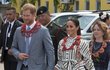 Říjen 2018 - princ Harry a vévodkyně Meghan