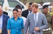 Meghan Markleová s princem Harrym.