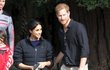 Meghan Markleová a princ Harry.