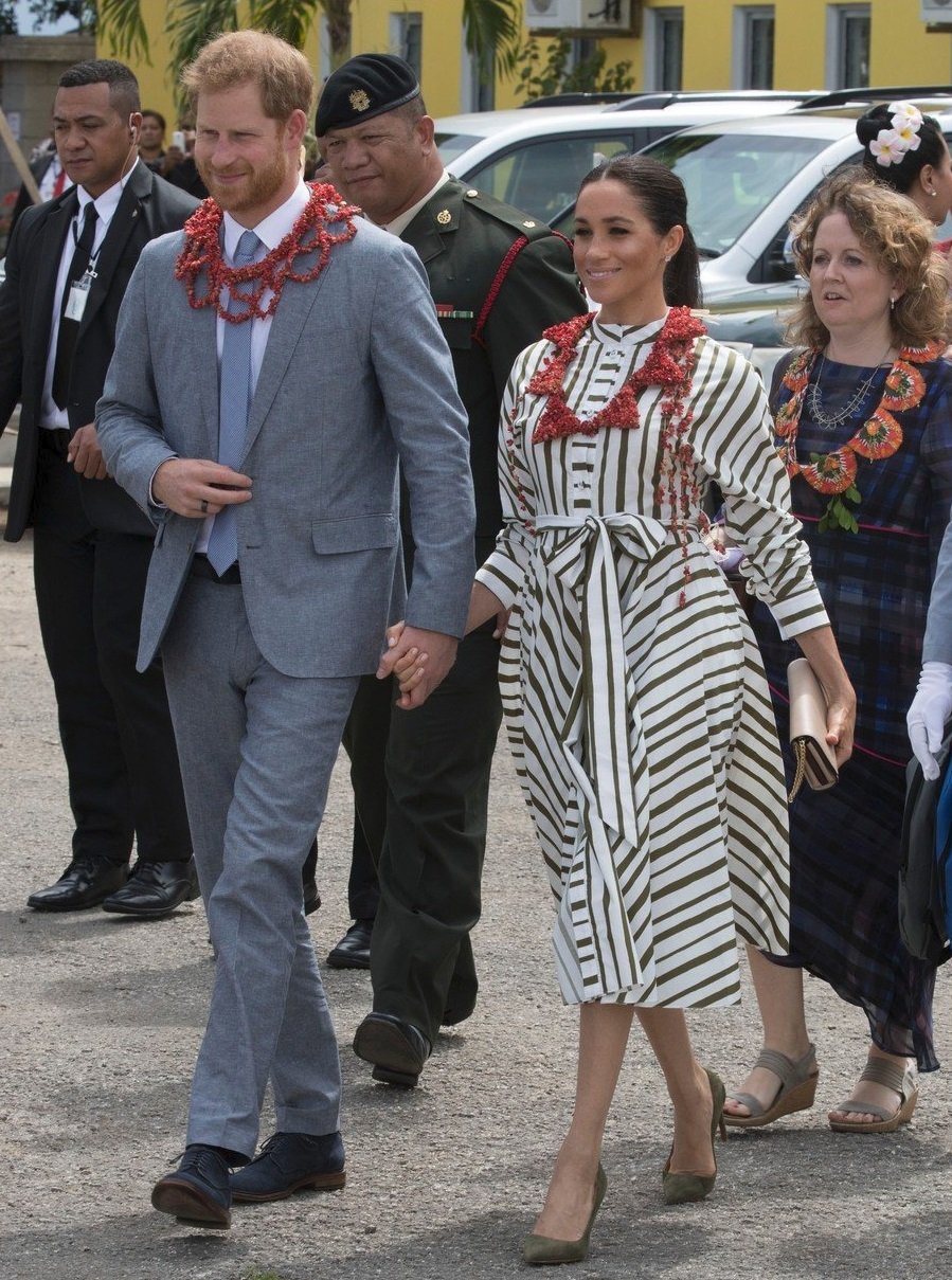Říjen 2018 - princ Harry a vévodkyně Meghan