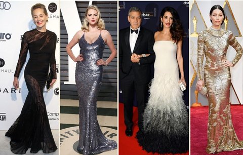 Nej outfity uplynulého týdne: Amal Clooney poprvé ukázala bříško, Sharon Stone v průhledném!