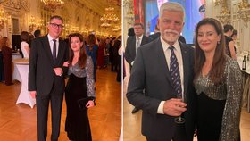Ovčáček poprvé vyvedl manželku na veřejnost! Na Hradě poděkovala Pavlovi za podporu Ukrajiny.