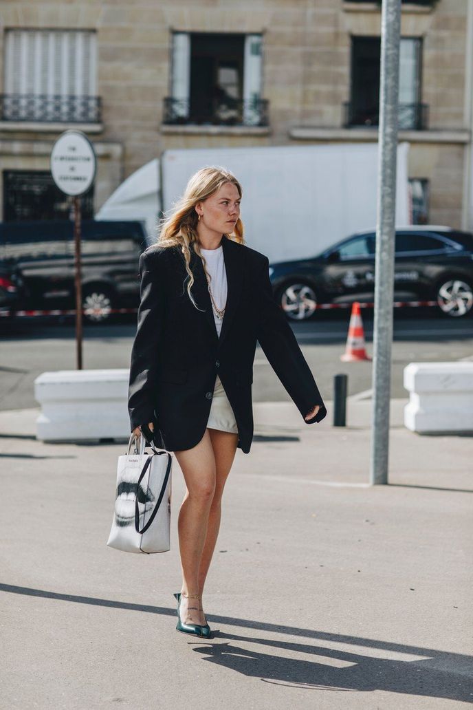 Street style během haute couture fashion weeku v Paříži