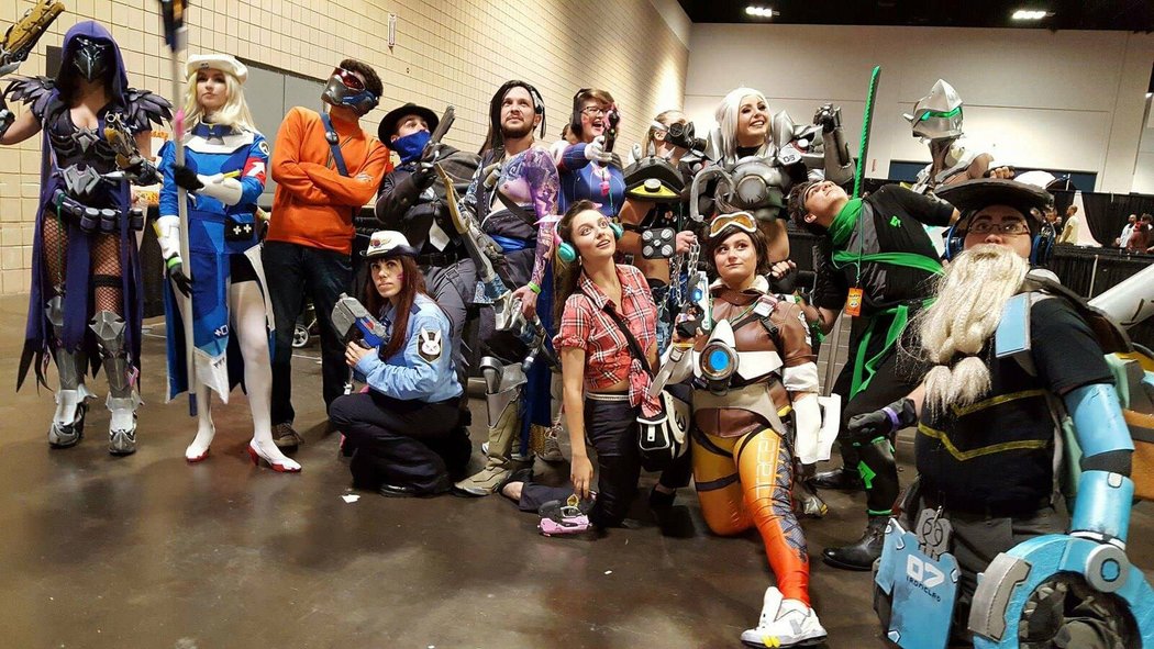 Cosplayeři z Comic Conu v Tampa Bay