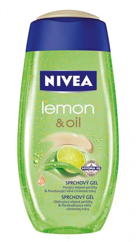 Sprchový gel Lemon & Oil, Nivea, 67,90 Kč.