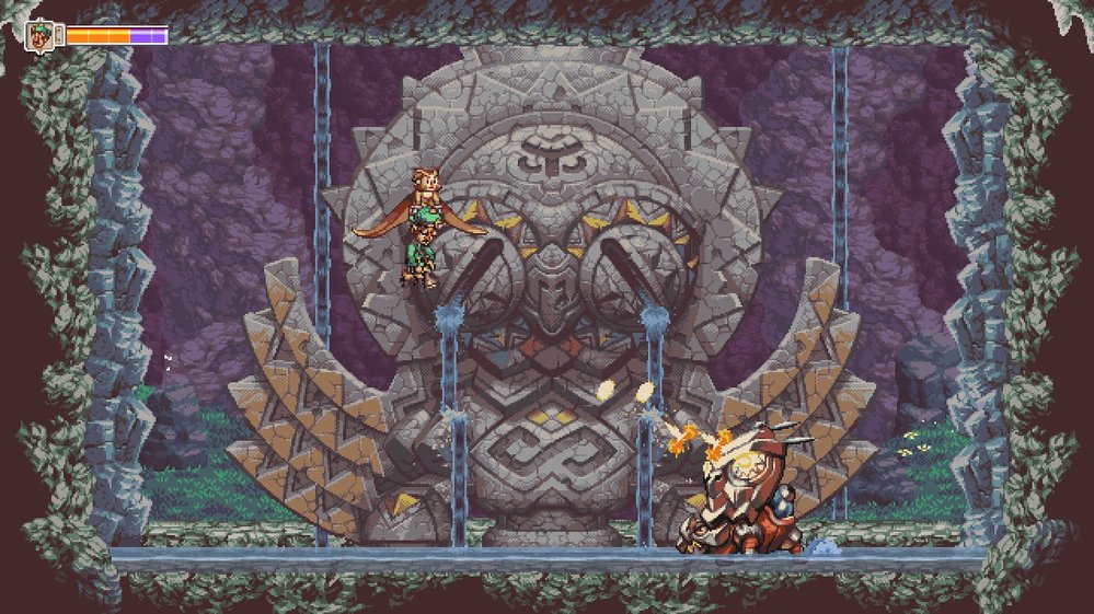 Owlboy: Hrajete za Otuse, chlapce z podivné rasy sovích lidí.