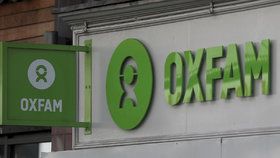 Obchod charitativní organizace Oxfam v Londýně