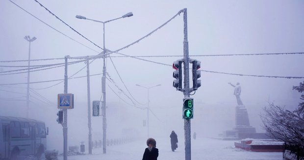 Nejchladnější místo na Zemi: V ruské vesničce Ojmjakon naměřili -71,2 °C!