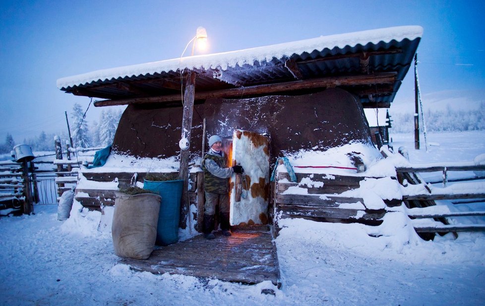 Nejchladnější místo na Zemi: V ruské vesničce Ojmjakon naměřili -71,2 °C!