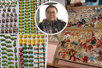Lenka si léčí duši Vánocemi: Její sbírka ozdob čítá přes 800 kusů
