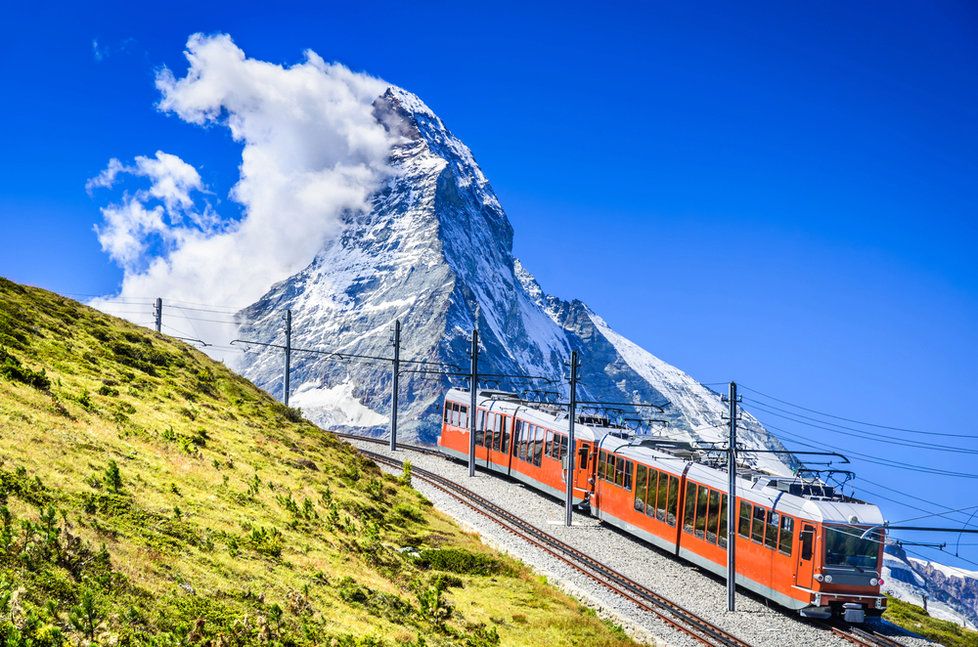 Ozubnicová trať Gornergratbahn