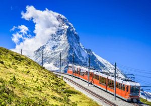 Ozubnicová trať Gornergratbahn