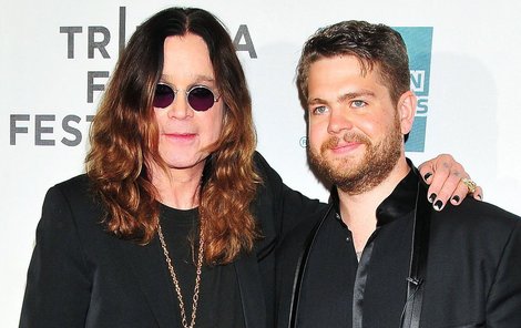 Ozzy Osbourne se synem Jackem.