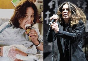 Ozzy Osbourne skončil uprostřed světové tour v nemocnici. Museli mu neprodleně operovat zanícený palec.