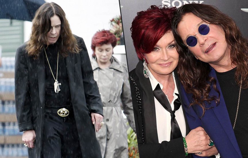 Ozzy Osbourne přišel kvůli požáru o část vlasů a obočí a popálil si ruku.