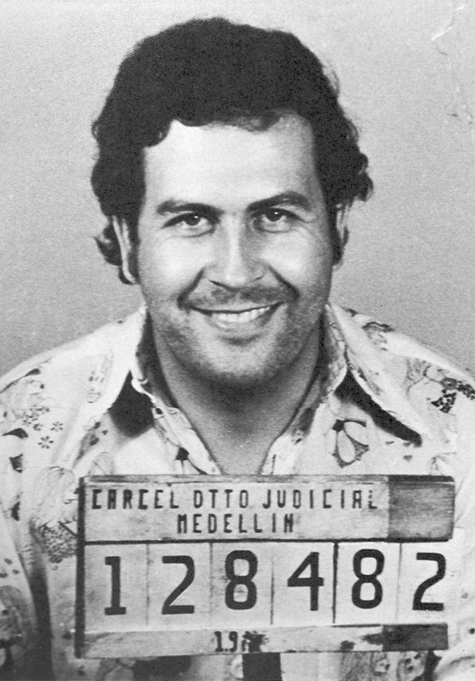 Kokainový baron Pablo Escobar.