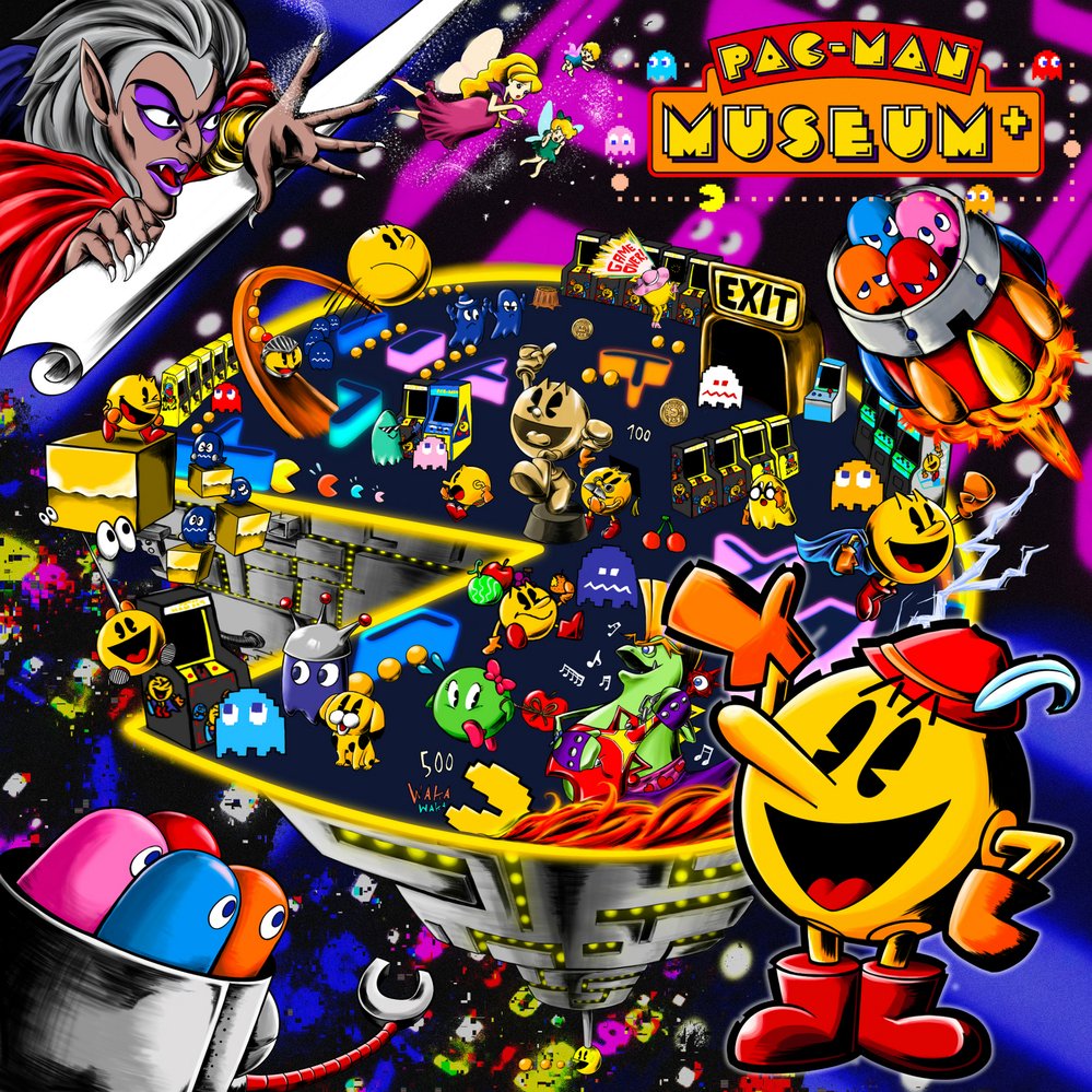 |Hra Pac-Man Museum+ je pocta legendárnímu Pac-Manovi